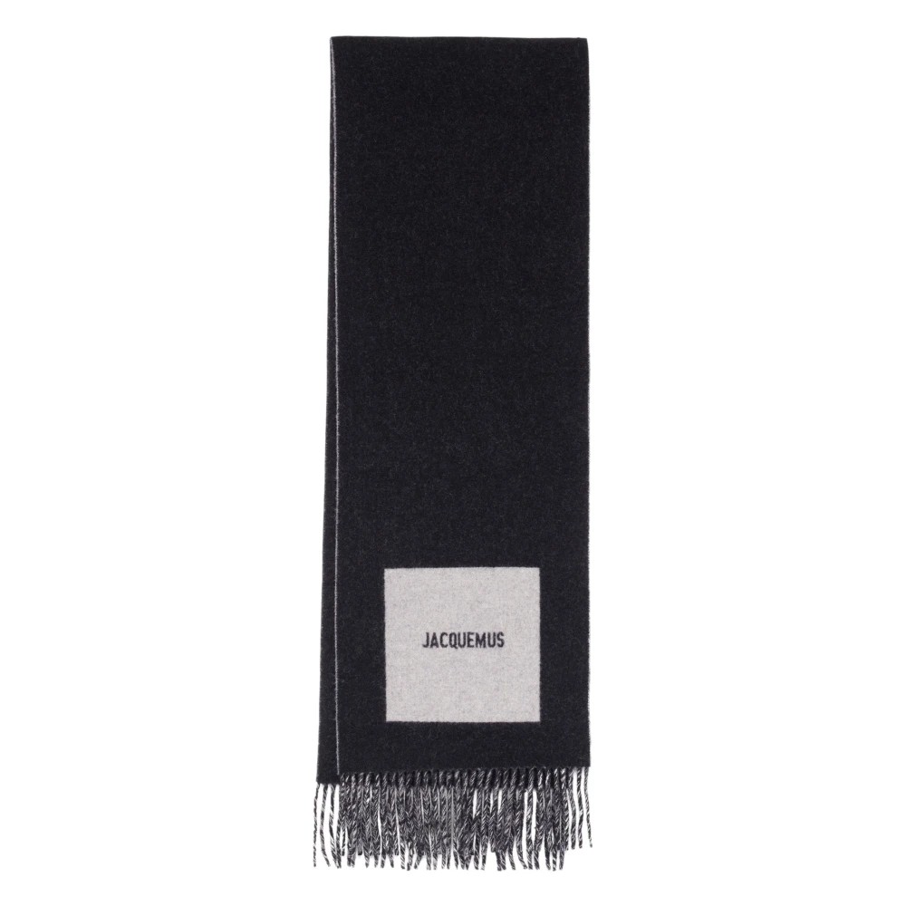 Jacquemus Donna Nero Sciarpe Nere Per Un Look Alla Moda - Immagine 4