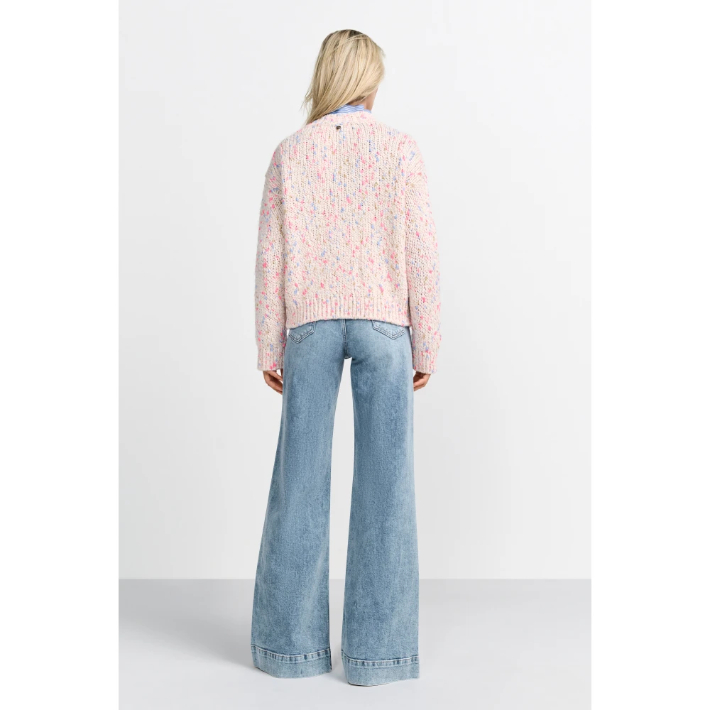 Rich & Royal Neps Yarn Vest Pink Dames