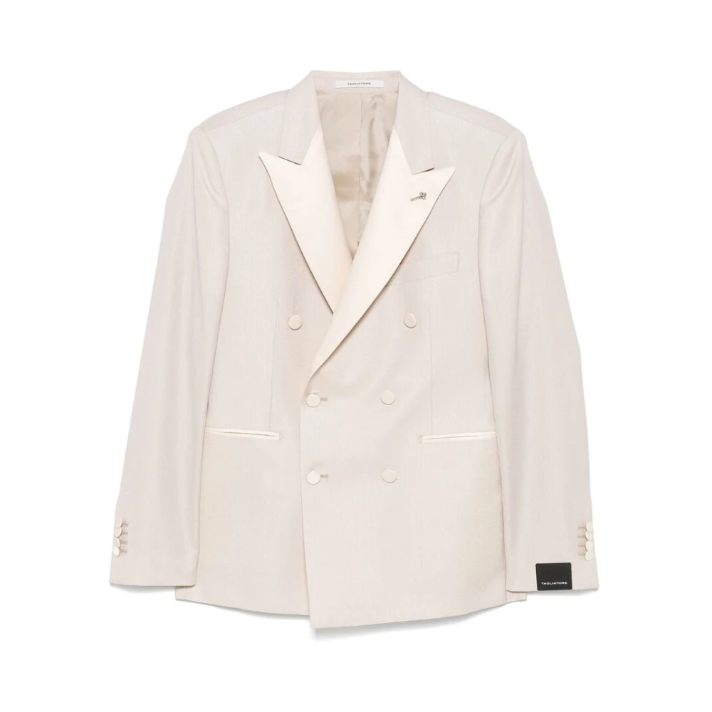 Tagliatore Jas Beige Heren