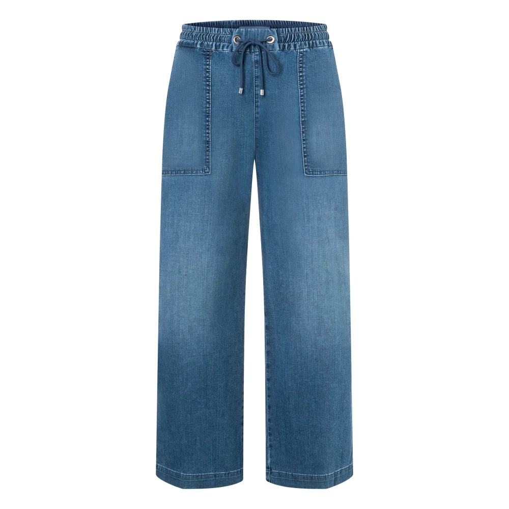 MAC Cropped Jeans Blue Dames