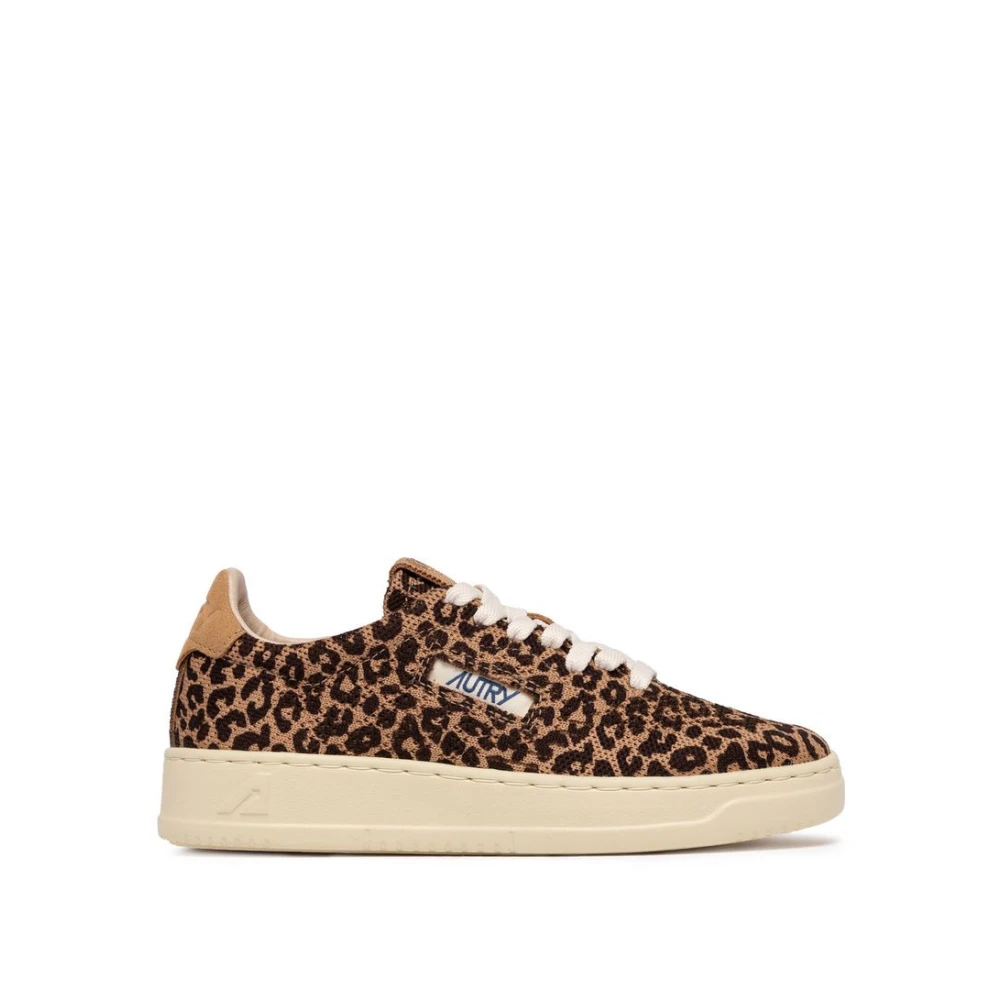 Autry Easyknit Sneaker Dames Schoenen Bruin