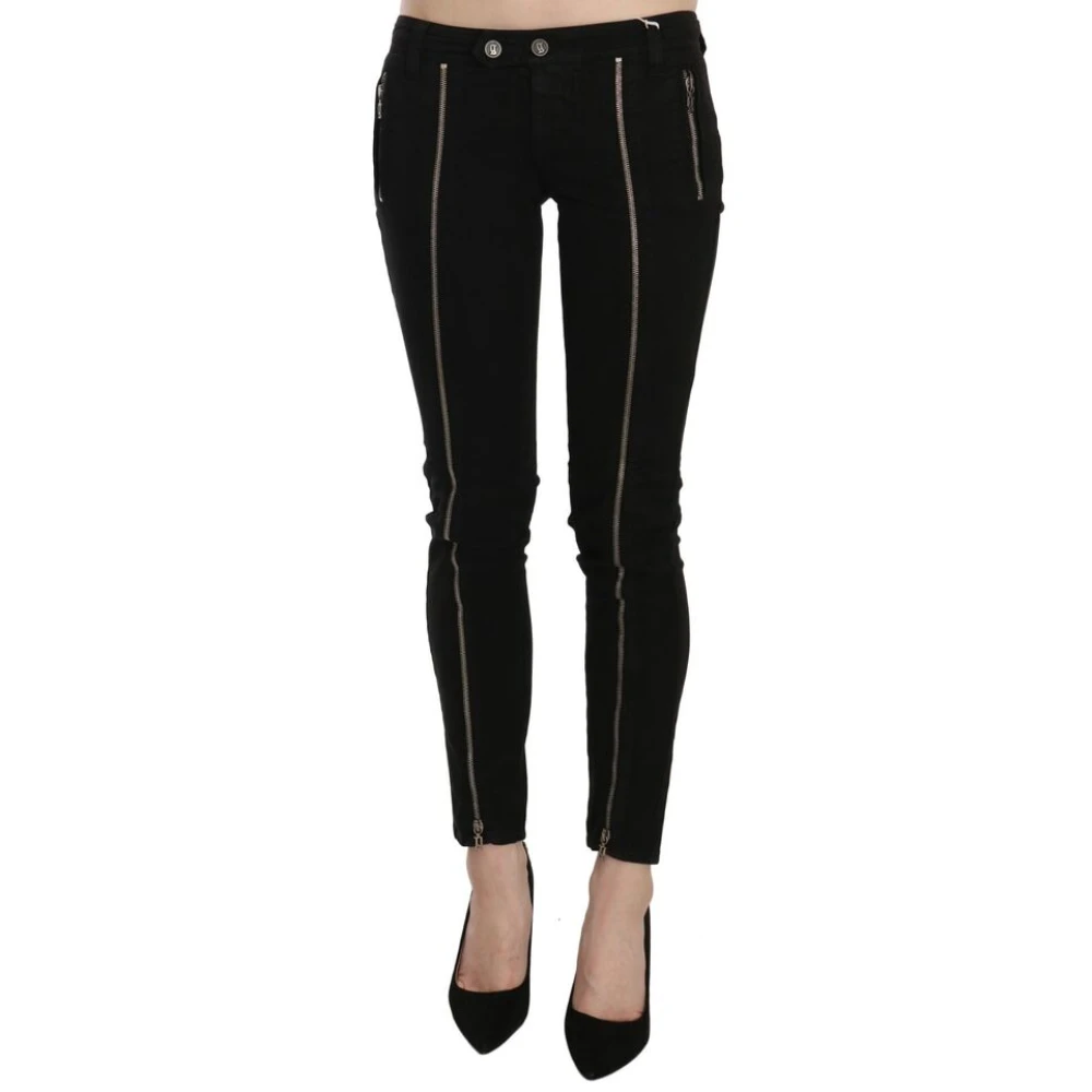 Dolce & Gabbana Zwarte Slim Fit Skinny Jeans Black Dames