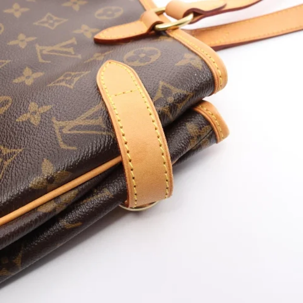 Louis Vuitton Vintage Pre-owned Canvas shoulder-bags Brown Dames