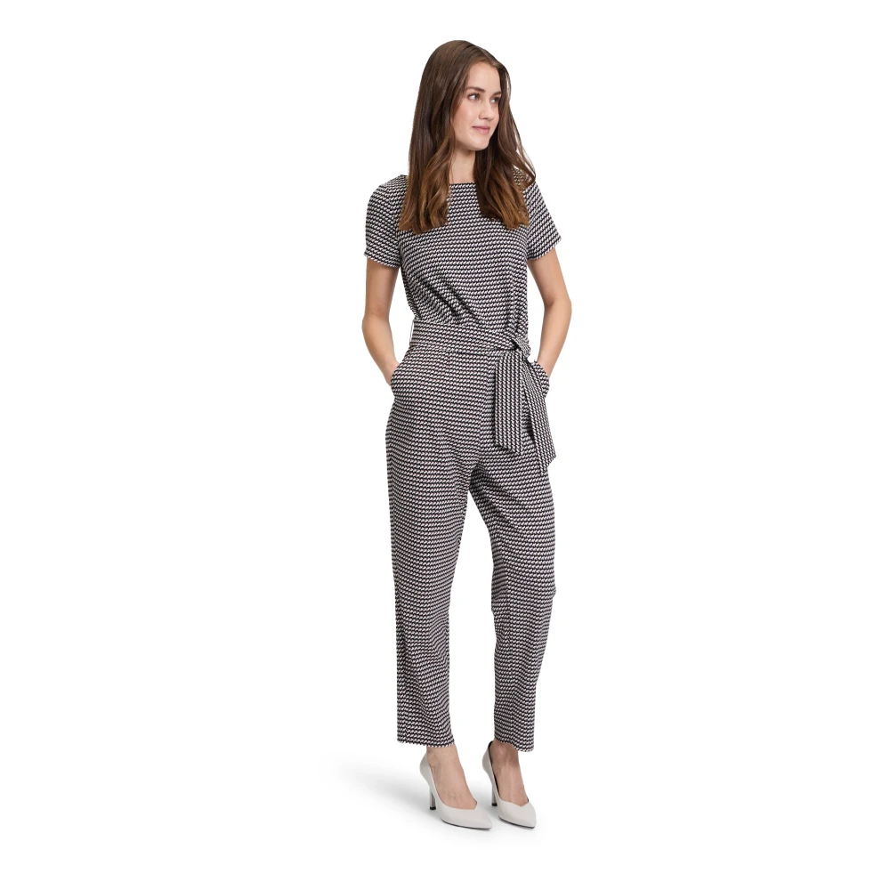 Betty Barclay Polka Dot Jumpsuit met Zakken Multicolor Dames