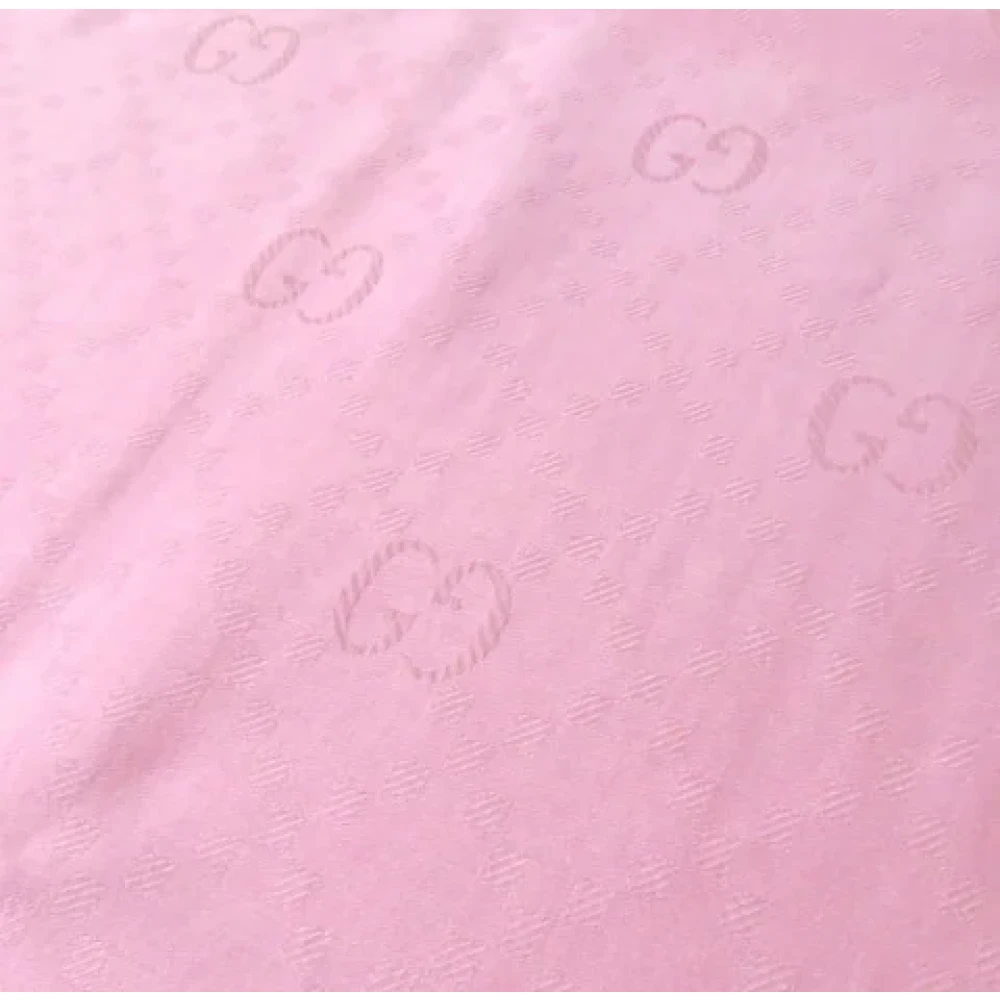 Gucci Vintage Pre-owned Wool scarves Pink Dames