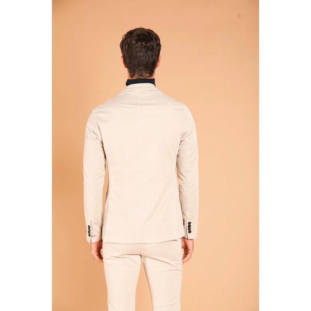 Mason's Da Vinci blazer in gabardine regular fit Beige Heren