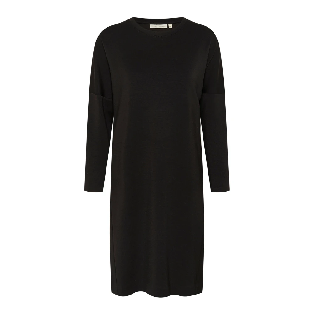 Inwear Women's Black Midi Dresses,, Vincent Dress 2XL