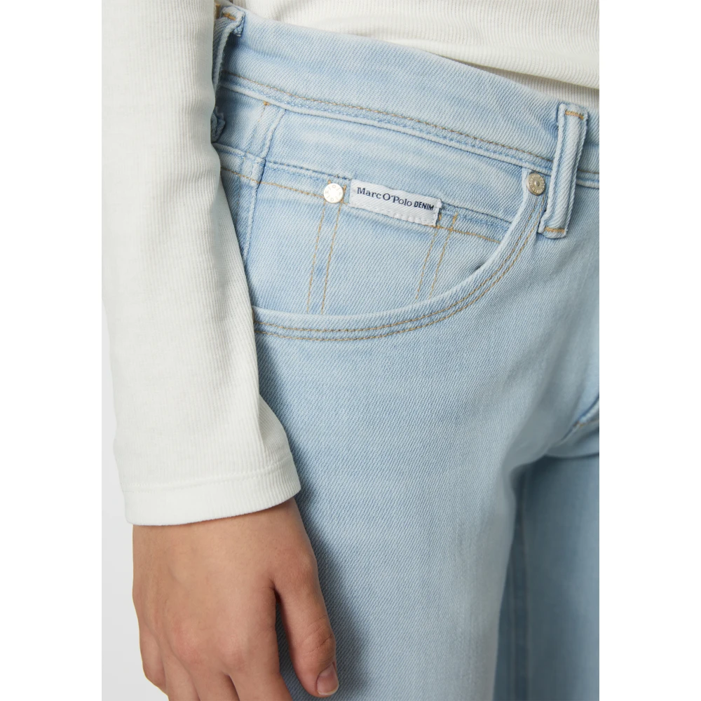 Marc O'Polo Jeans model Alva slim cropped Blue Dames