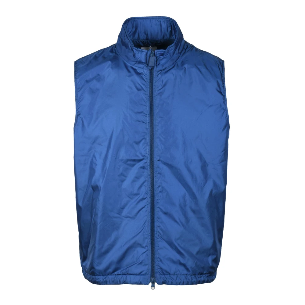 Aspesi Nylon Vest Blue Heren