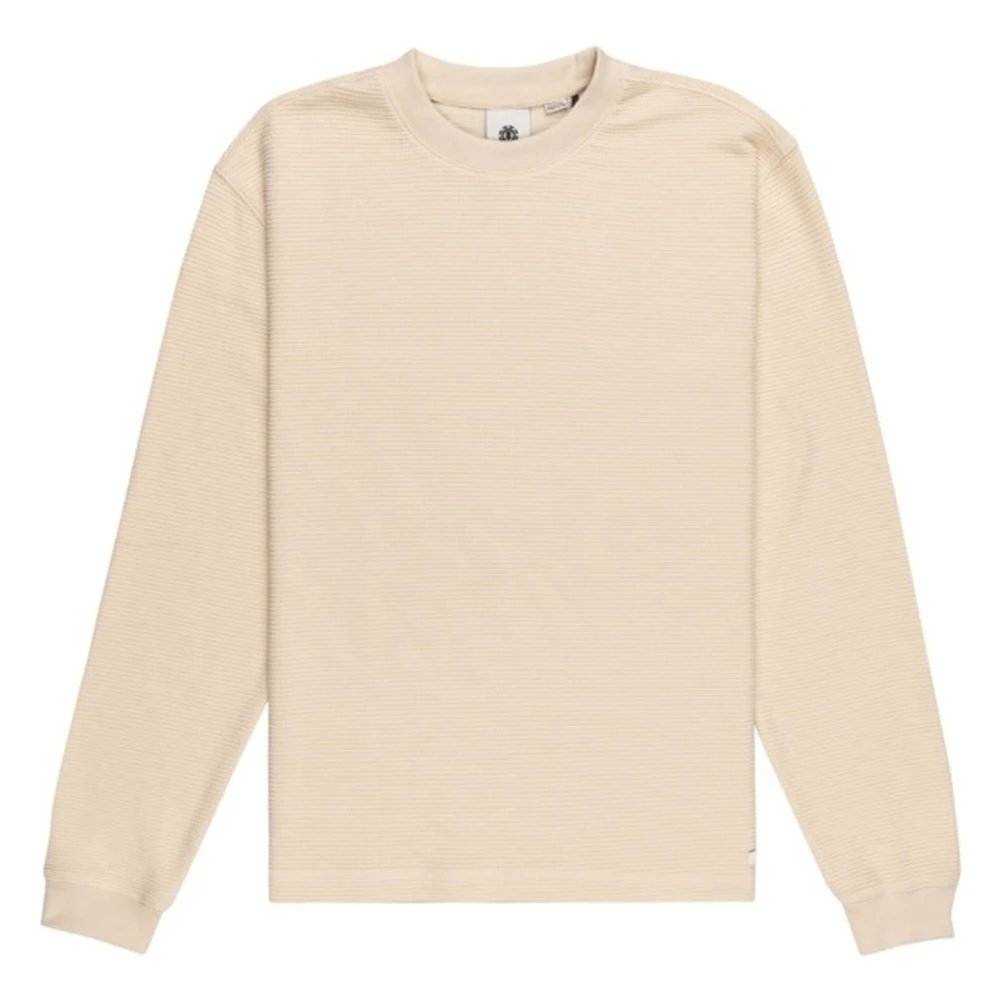 Element Blunt Wafel Longsleeve T-shirt Beige Heren
