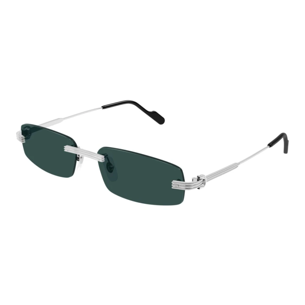 Cartier Unisex Gray Sunglasses, 57 Mm, Chic Sunglasses For Stylish Look