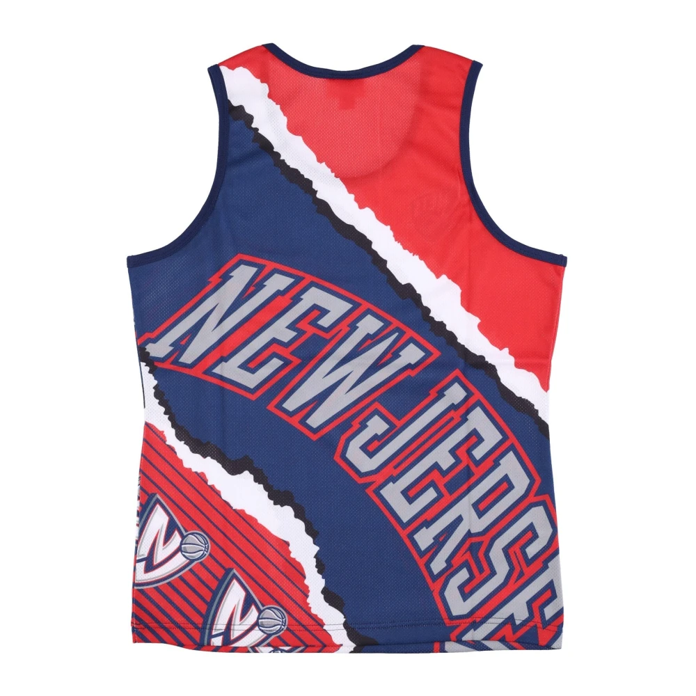 Mitchell & Ness Multicolor Training, Male, M, Nba Jumbotron Basketball Tank Top