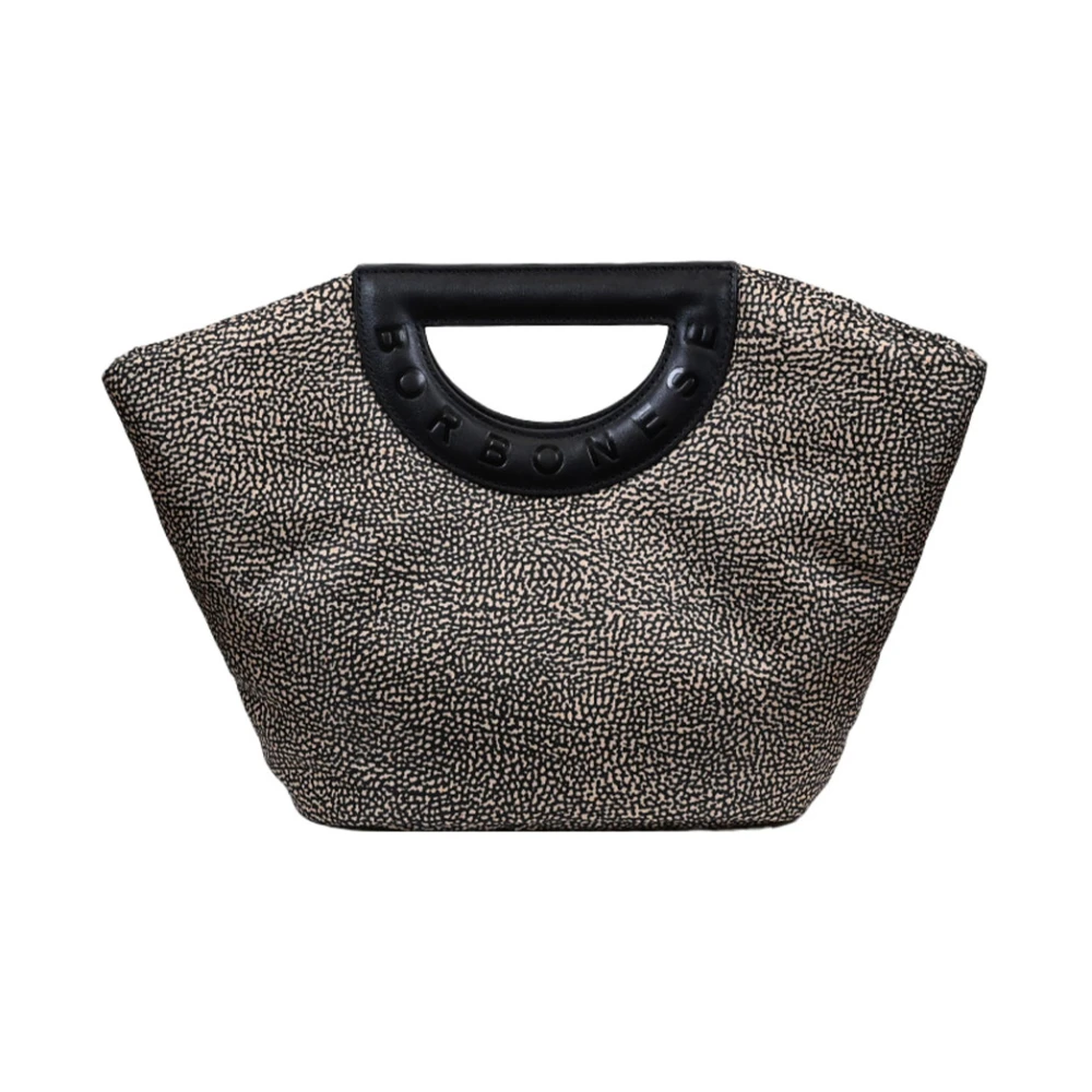 Borbonese Elegante Crossbody Tas voor Dagelijks Gebruik Black Dames