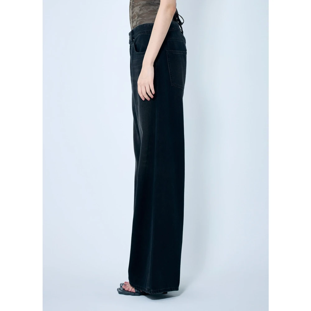 Diesel Vintage Stretch Denim Jeans Black Dames