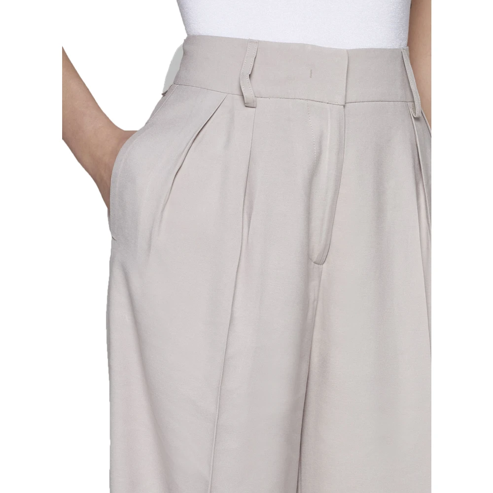 Blanca Vita Beige Broek Elegante Stijl Beige Dames