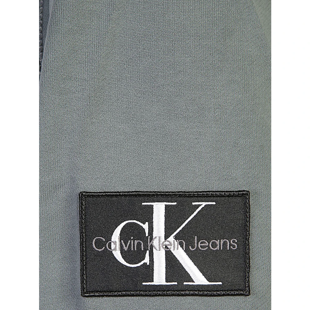 Calvin Klein Jeans Grijze Sweater Collectie Gray Heren