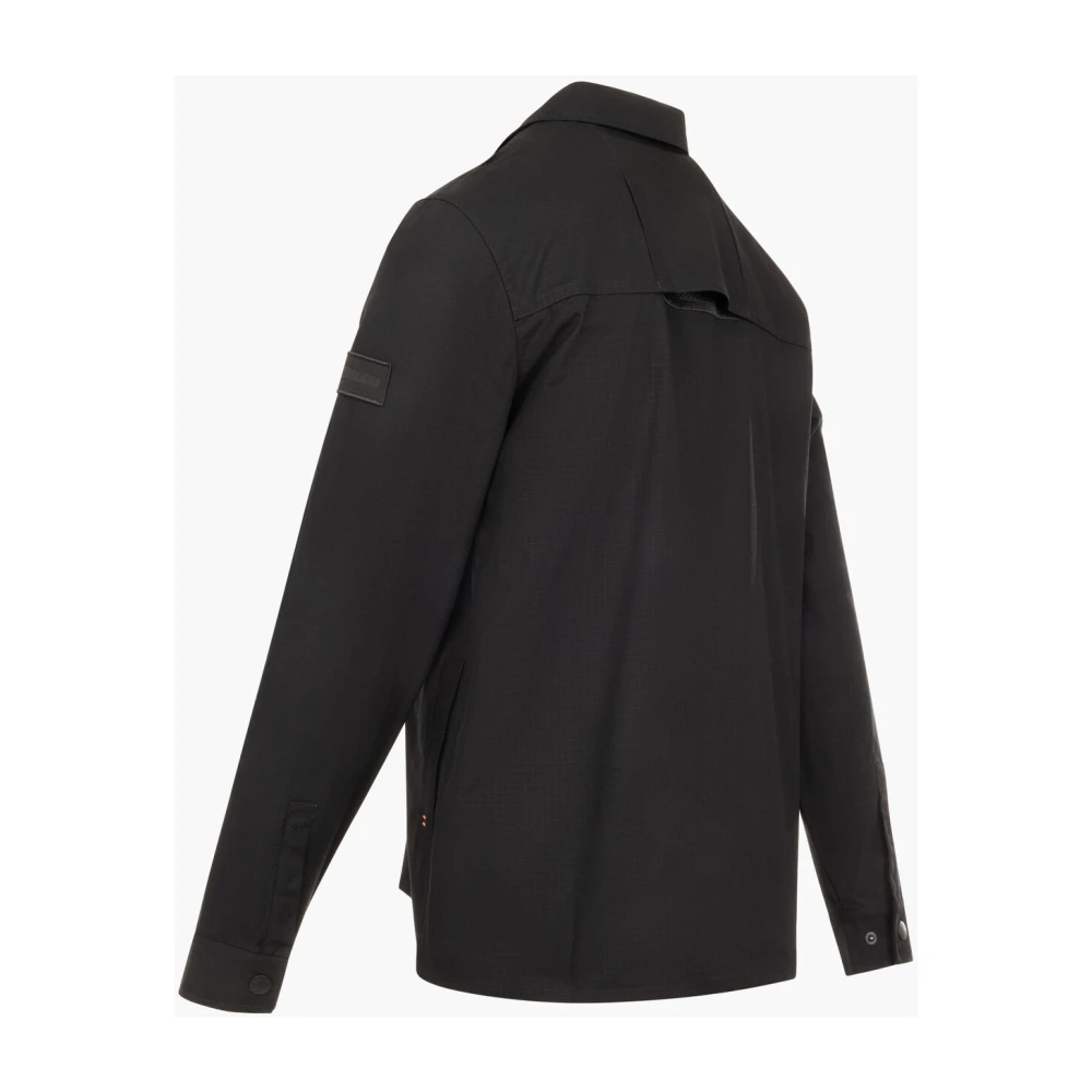 Cruyff Ripstop Overshirt Heren Zwart Black Heren