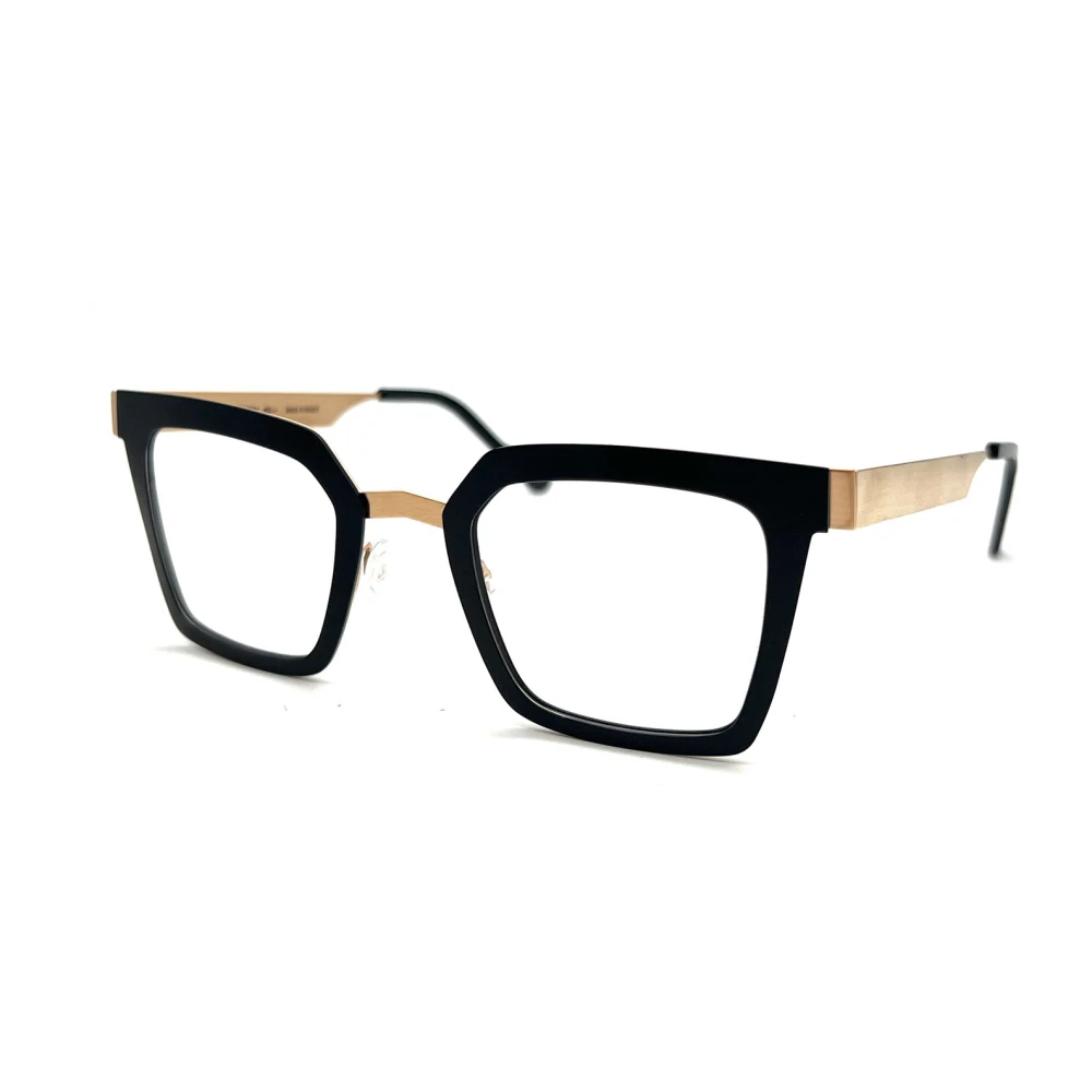 Anne & Valentin Stijlvolle Brilmonturen voor Trendy Personen Black Unisex