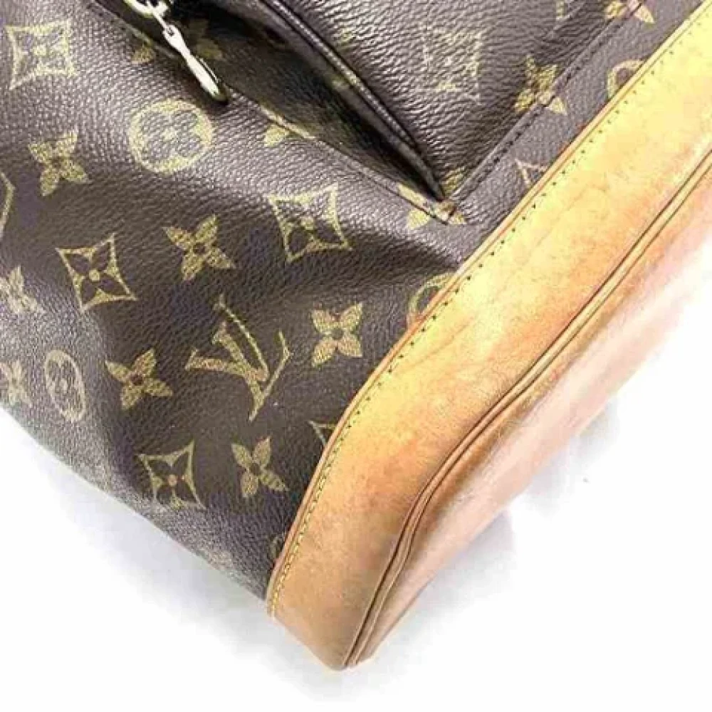 Louis Vuitton Vintage Pre-owned Canvas backpacks Brown Dames