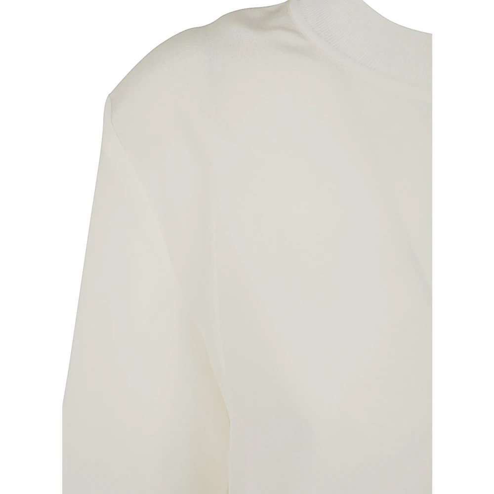 joseph Zijden Rubin Blouse Ivoor Beige Dames