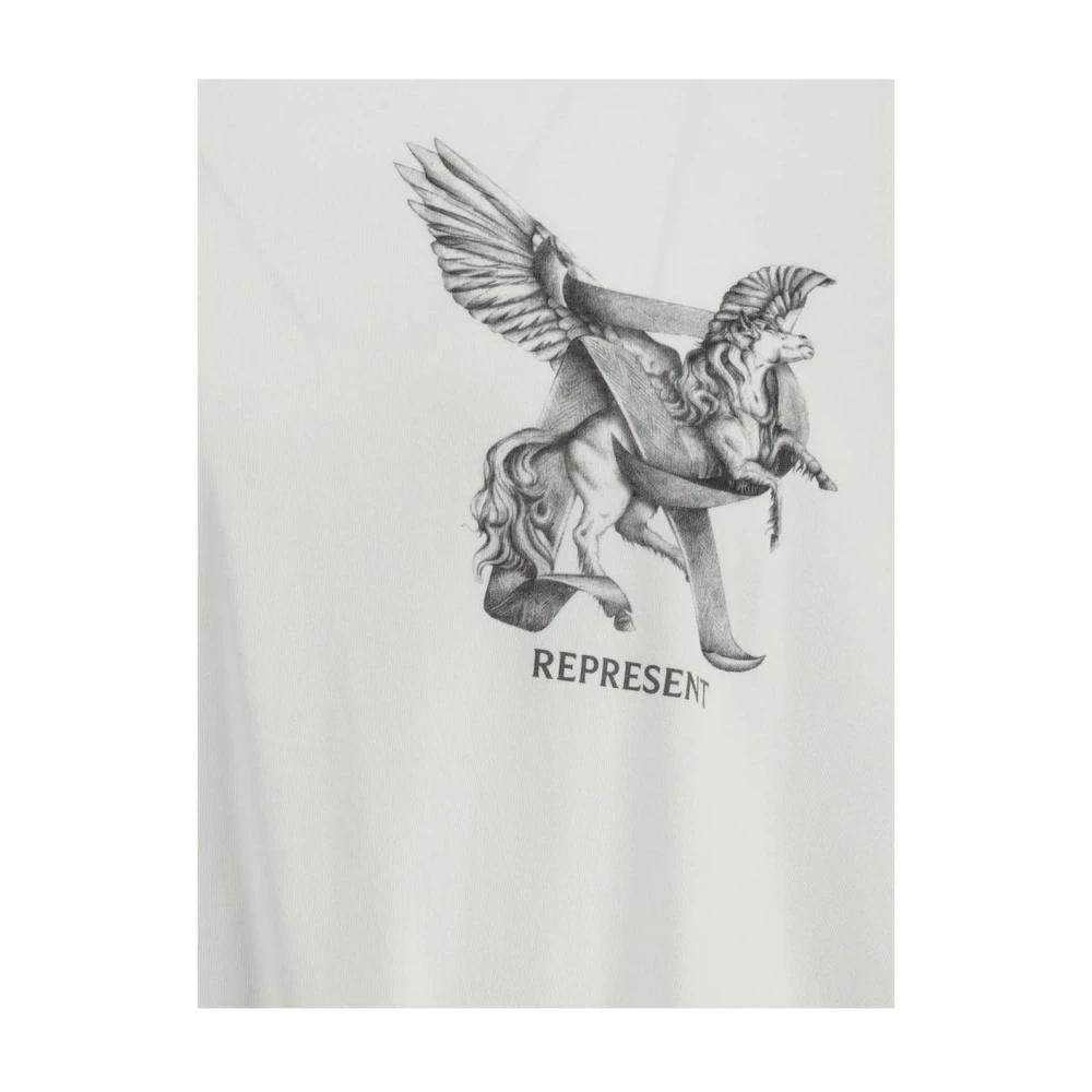 Represent Elegance Motion T-shirt Beige Heren
