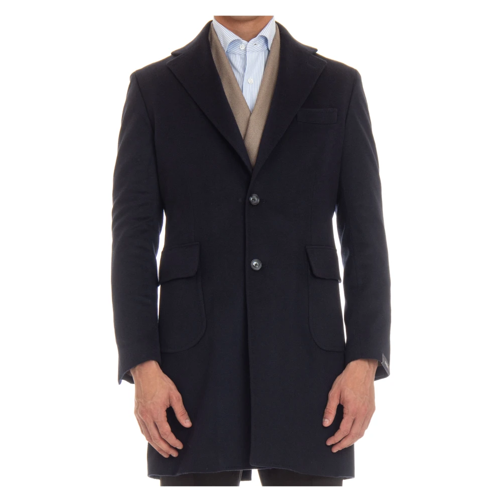Coats > Single-Breasted Coats - - Barba - Modalova