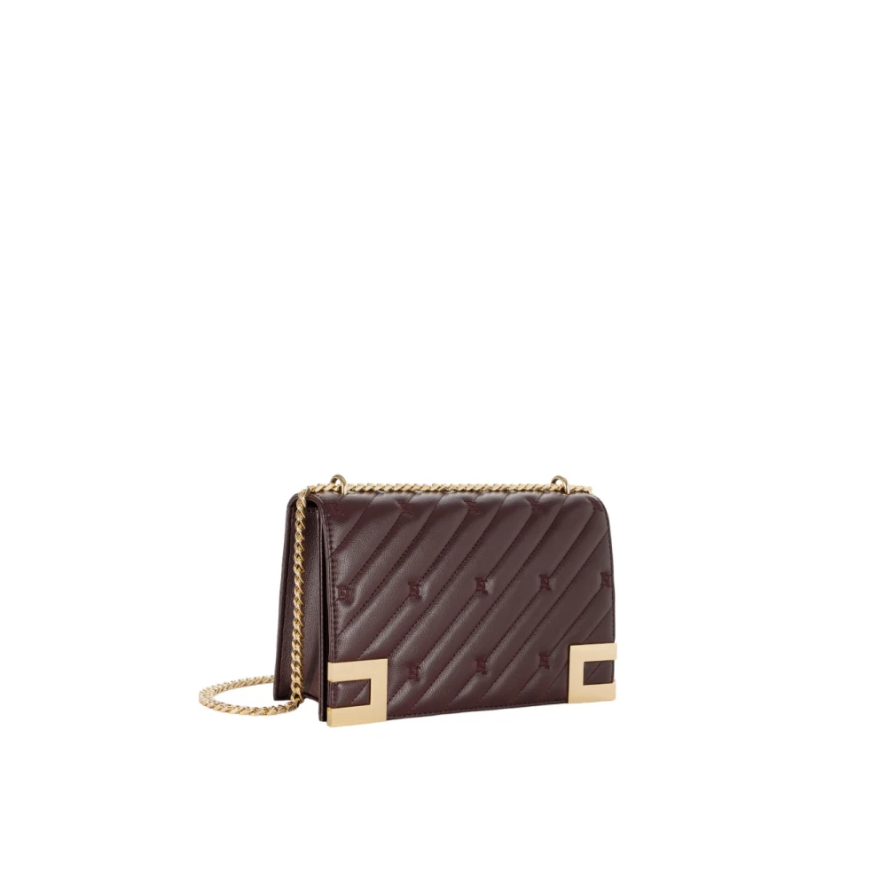 Elisabetta Franchi Stijlvolle Handtas voor Modieuze Vrouwen Brown Dames