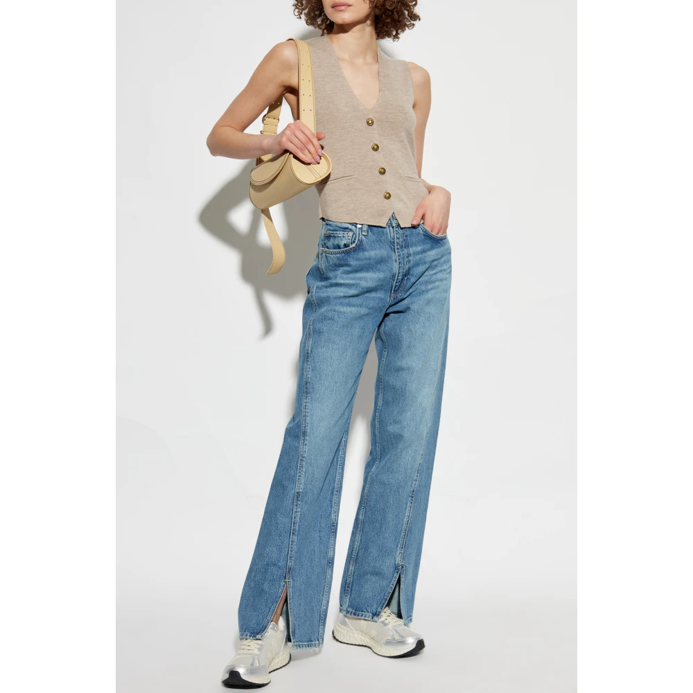 Rag & Bone Vest Ella Beige Dames