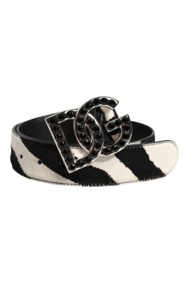 zebra-dg-crystal-buckle-leather-belt