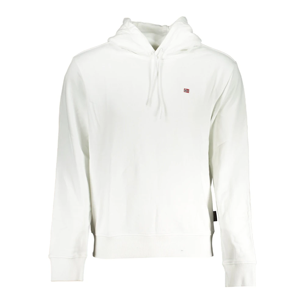 Napapijri White Clothing - Male - Hoodies - S - Sweatshirts & Hoodies
