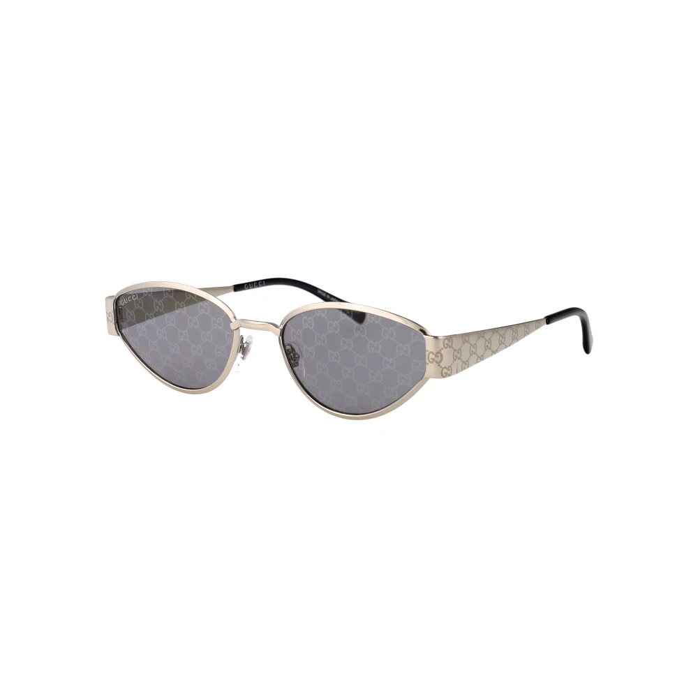 Gucci Gray Sunglasses, Female, 55 Mm, Stylish Sunglasses With Gg1853s 002 Model