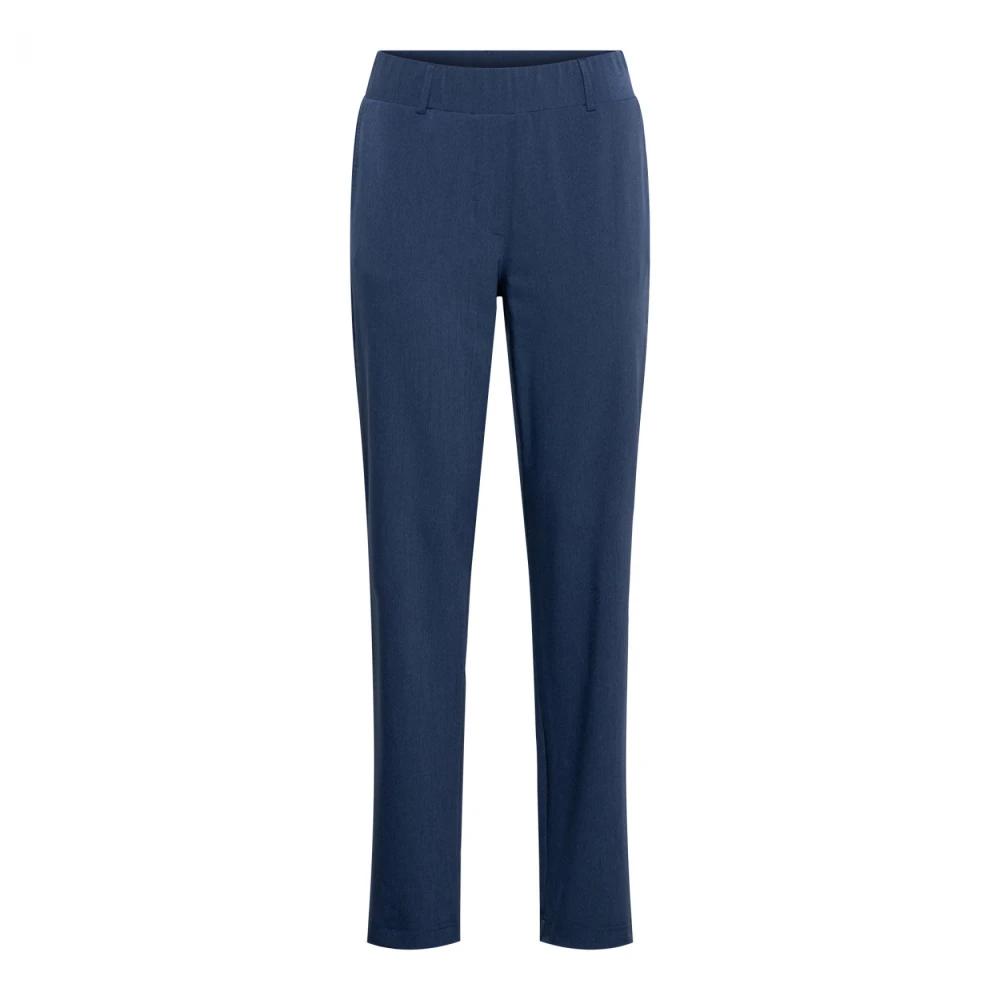 &Co Woman Slim Fit Broek Blue Dames