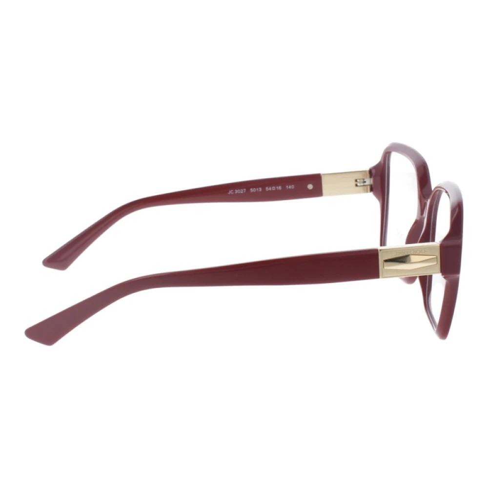 Jimmy Choo Corrigerende Bril met 3 Jaar Garantie Red Dames