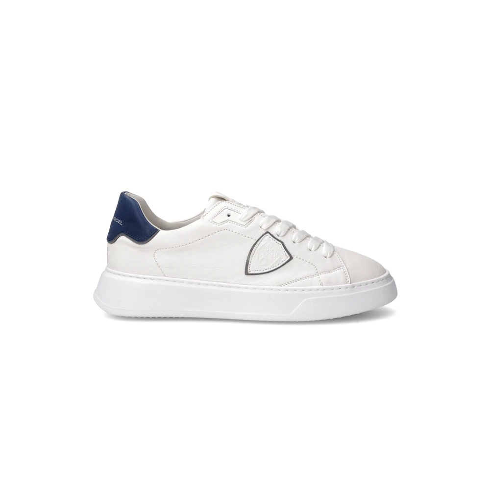 Philippe Model Men's White Sneakers, 11 Uk, Trainers Temple Tennis