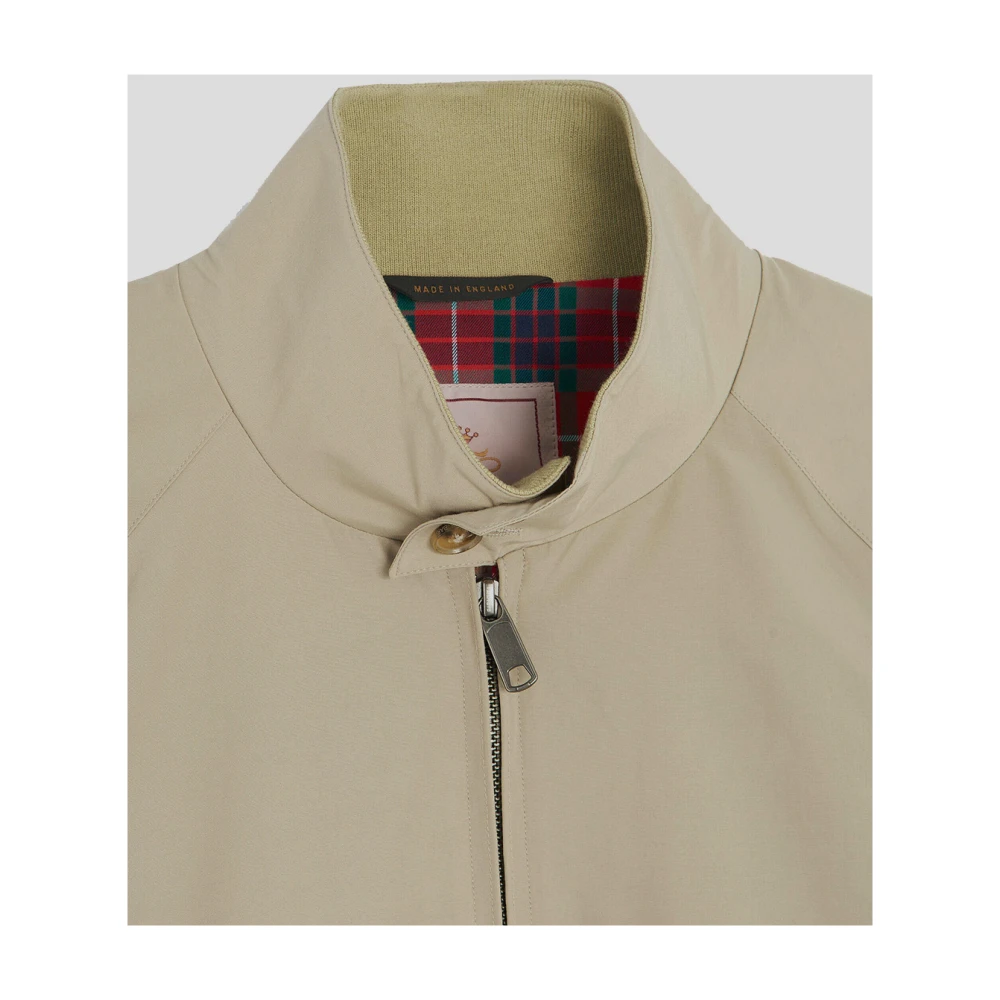 Baracuta Polyester Jas Beige Heren