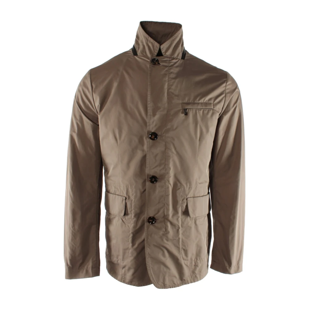 Moorer Men's Gray Light Jackets, 2XL, Stylish Jacket In Visone Color