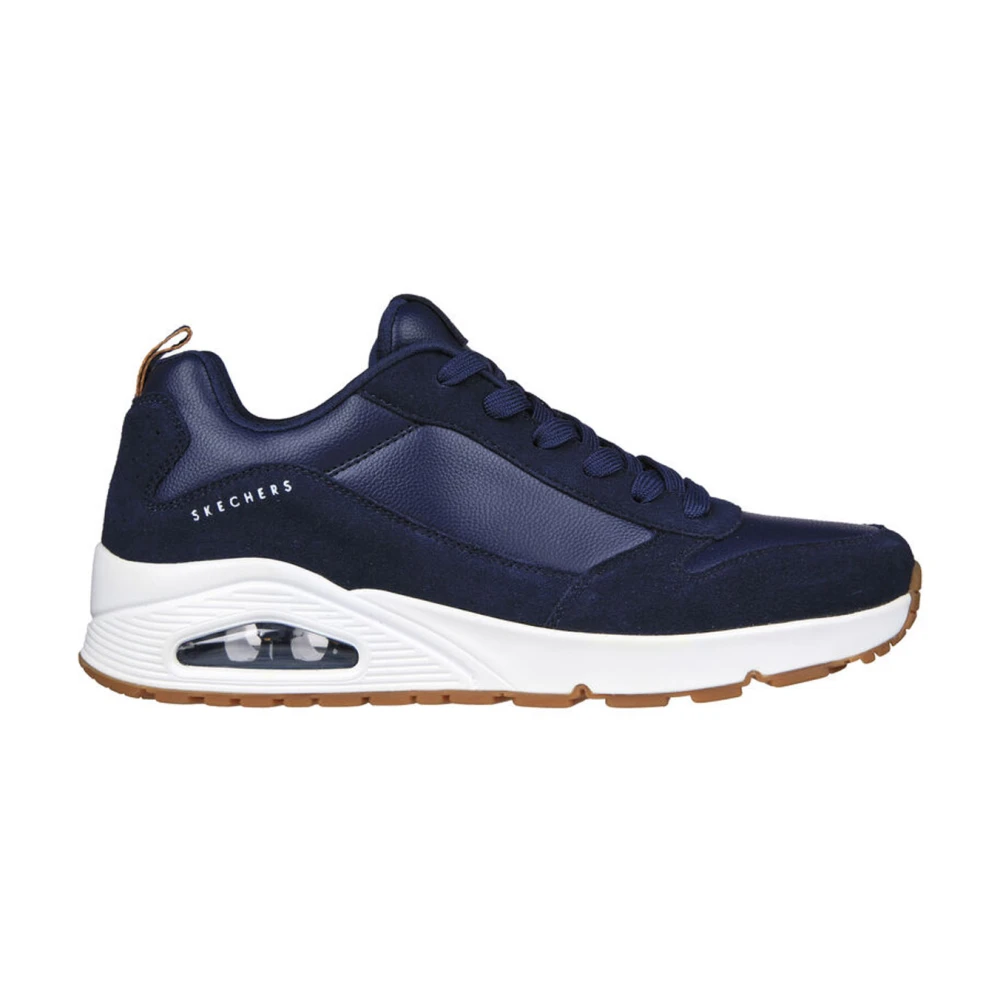 Skechers Sporty Street Style Sneaker Heren Schoenen Blauw