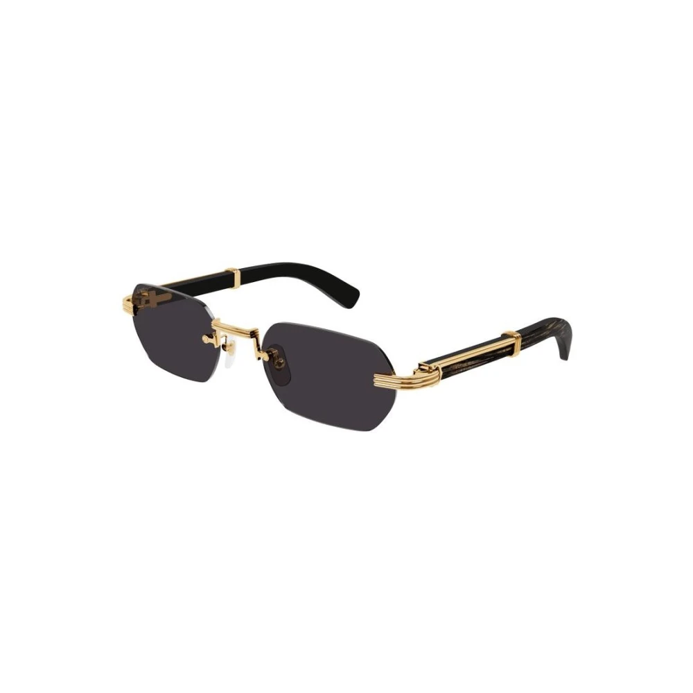 Cartier Men's Yellow Sunglasses, 54 Mm, Authentic Glasses With Top-Notch Service