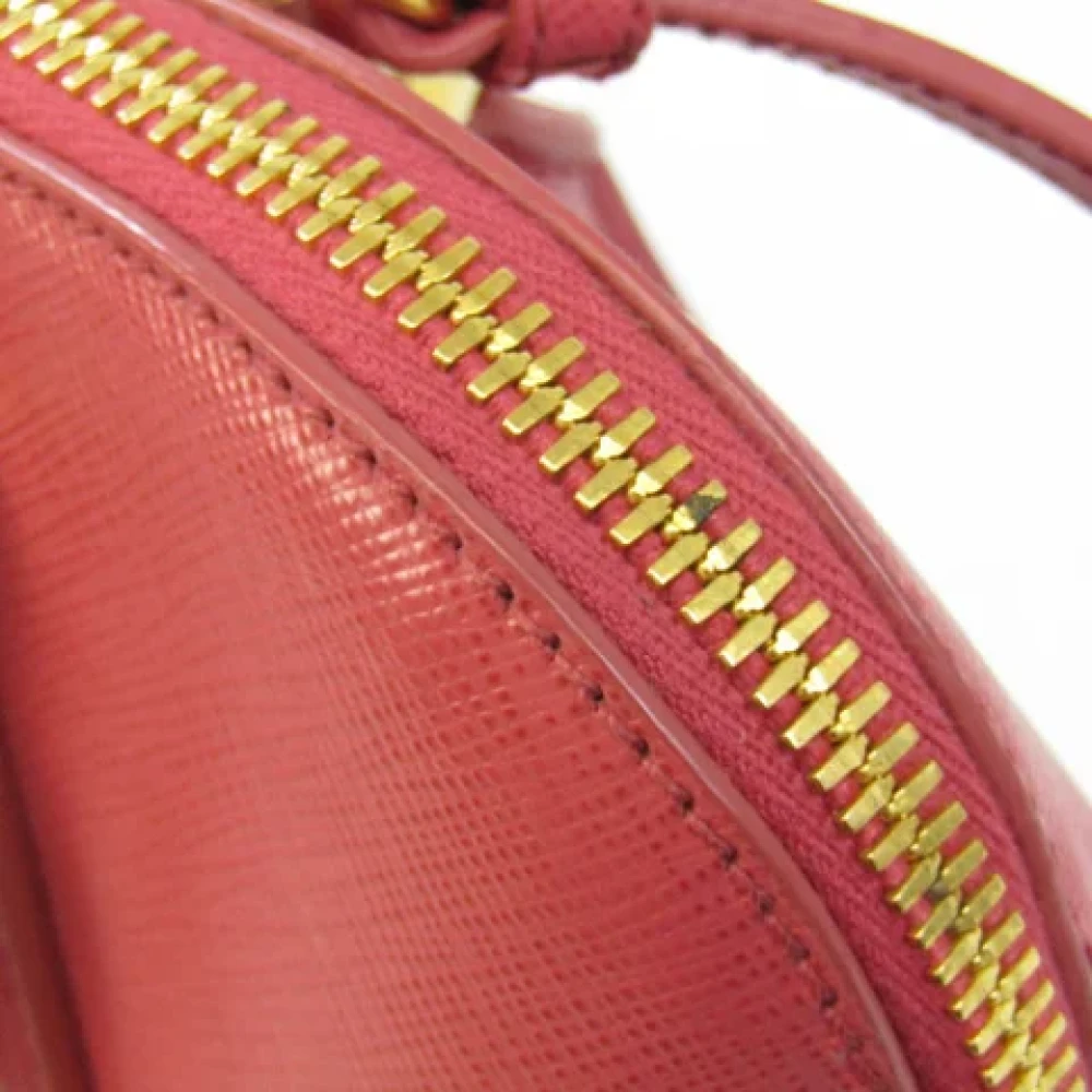 Prada Vintage Pre-owned Leather shoulder-bags Pink Dames