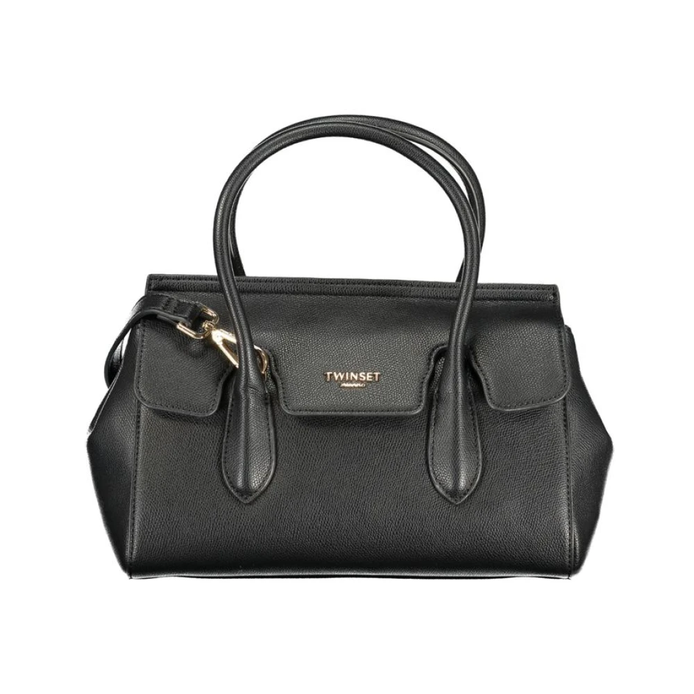 Twinset Tote Bag - Female - Handbags - Black - One Size - Bags - Image 3