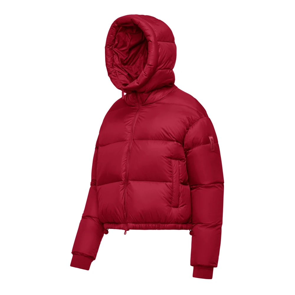 BomBoogie Riga Jas Nylon donsjas met hoge dichtheid Red Dames