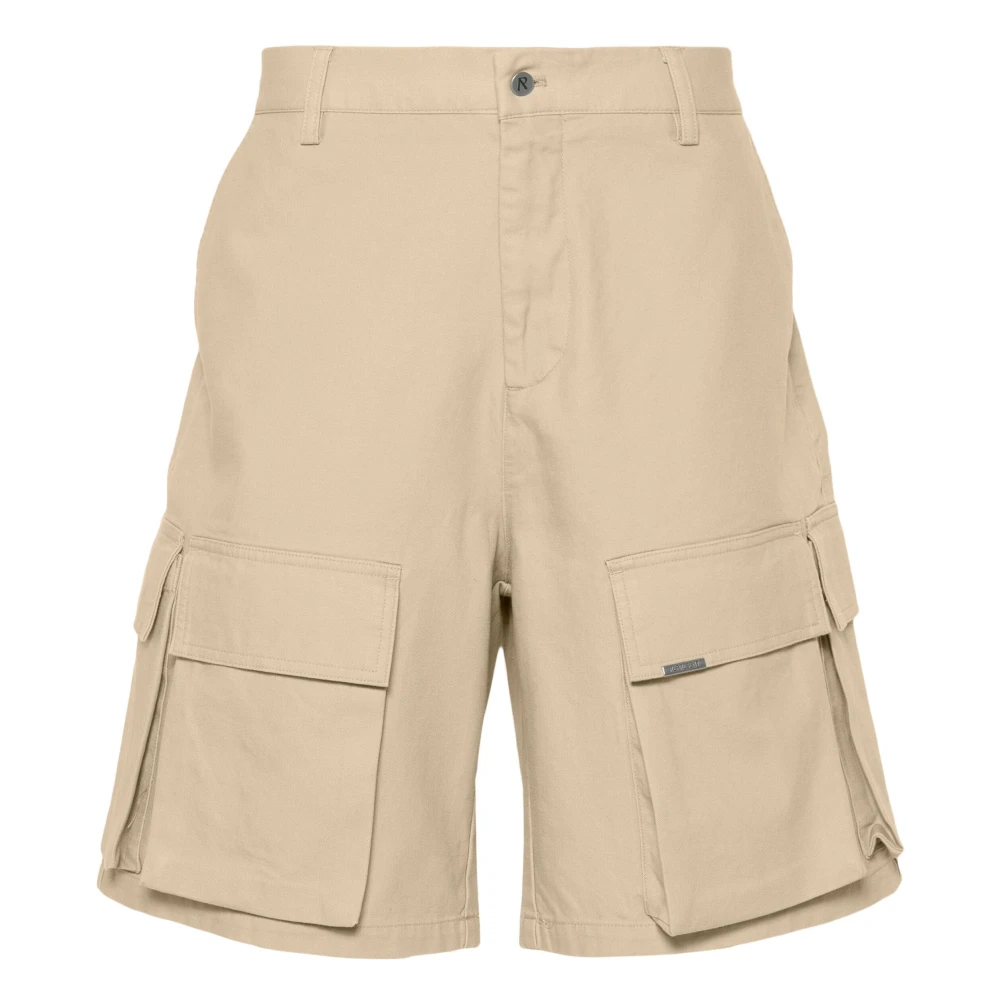 Represent Baggy Cargo Shorts Beige Heren
