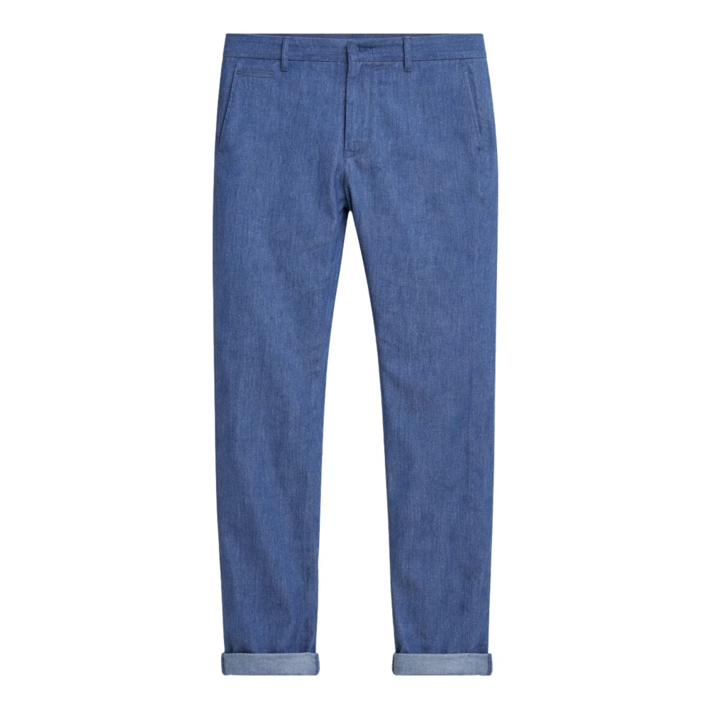 Dondup , Slim-Fit Trousers, Male, Blue, W33, Joe Carrot-Cut Trousers