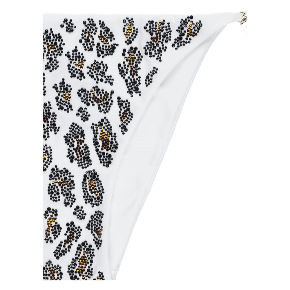 Fisico Witte Zee Bikini met Strass Details Multicolor Dames