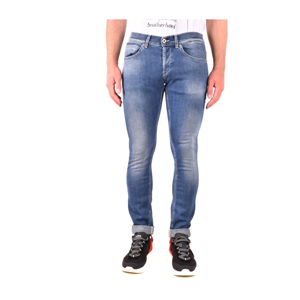 Dondup Blauwe Slim Fit Jeans voor Heren Blue Heren