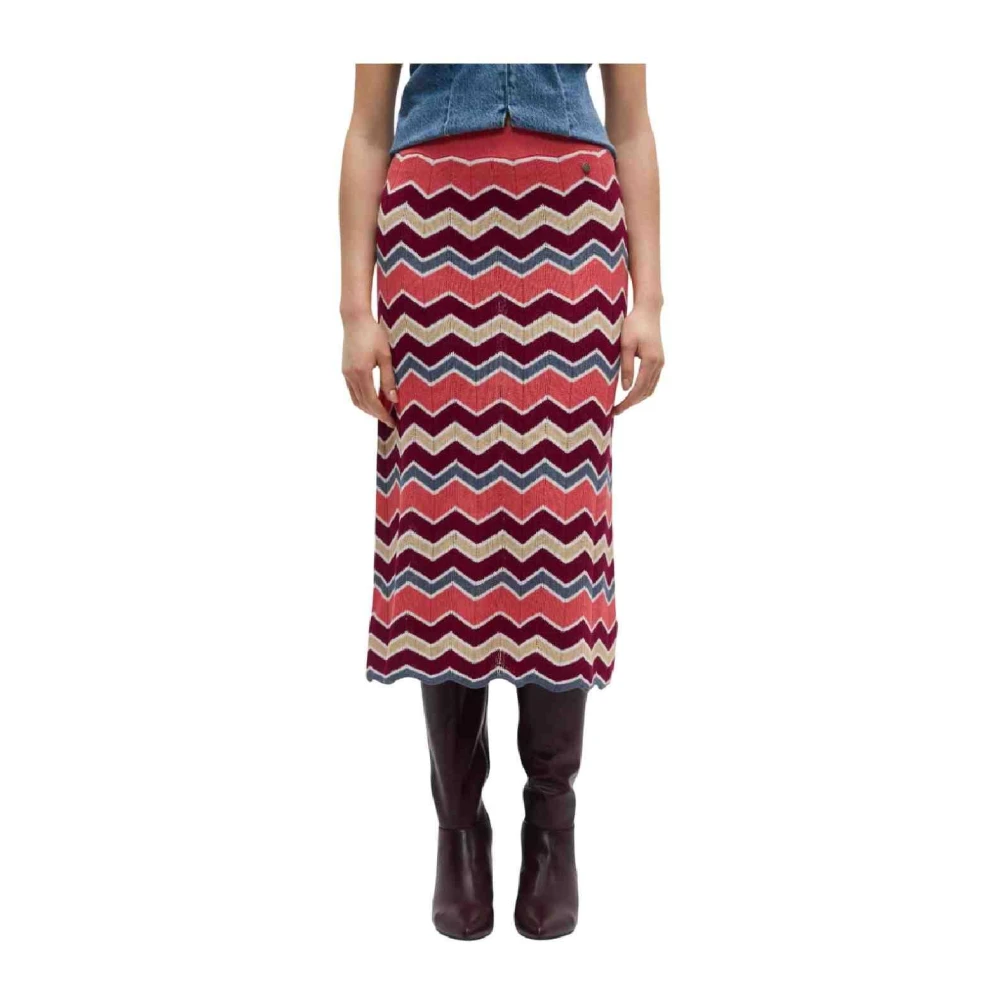 Pepe Jeans Women's Multicolor Midi Skirts - Midi Skirts - M - Skirts