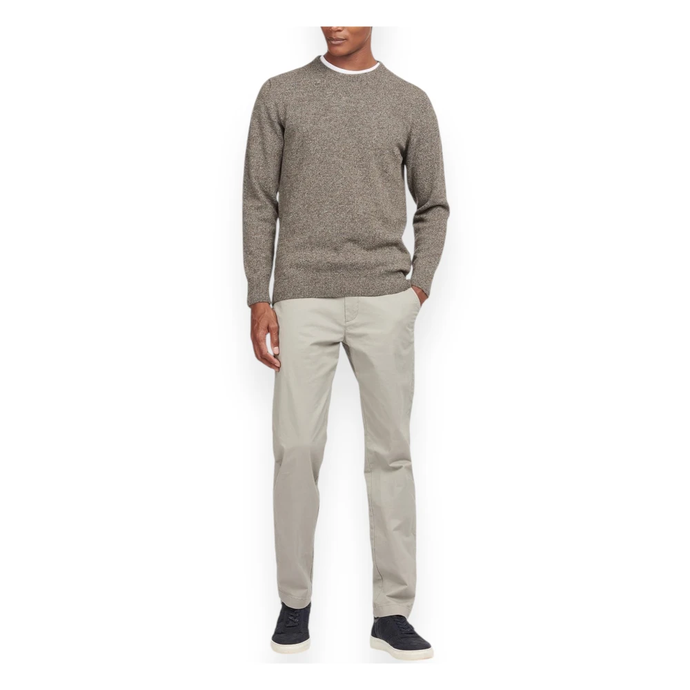 Barbour Tisbury Crew Gray Heren