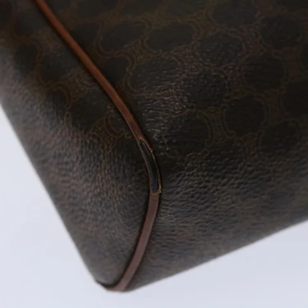 Celine Vintage Pre-owned Leather clutches Brown Dames