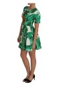 elegant-green-banana-leaf-a-line-dress