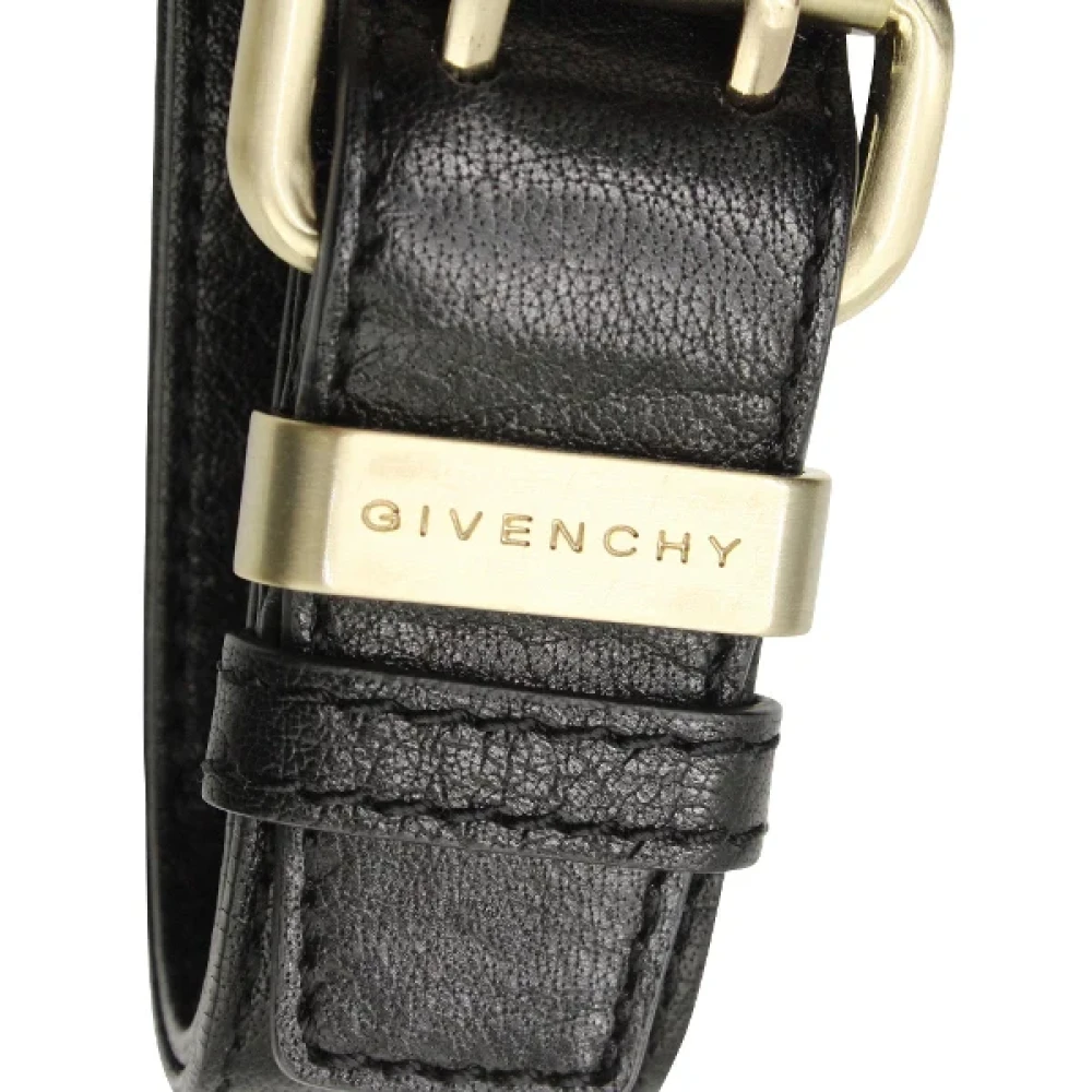 Givenchy Pre-owned Leather handbags Black Dames